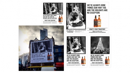 Jack Daniels holiday traditions campaign 2014. Designed in Photoshop and Indesign to scamps over 3 days.
