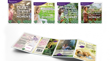 Mailer for chain of gardening centers
